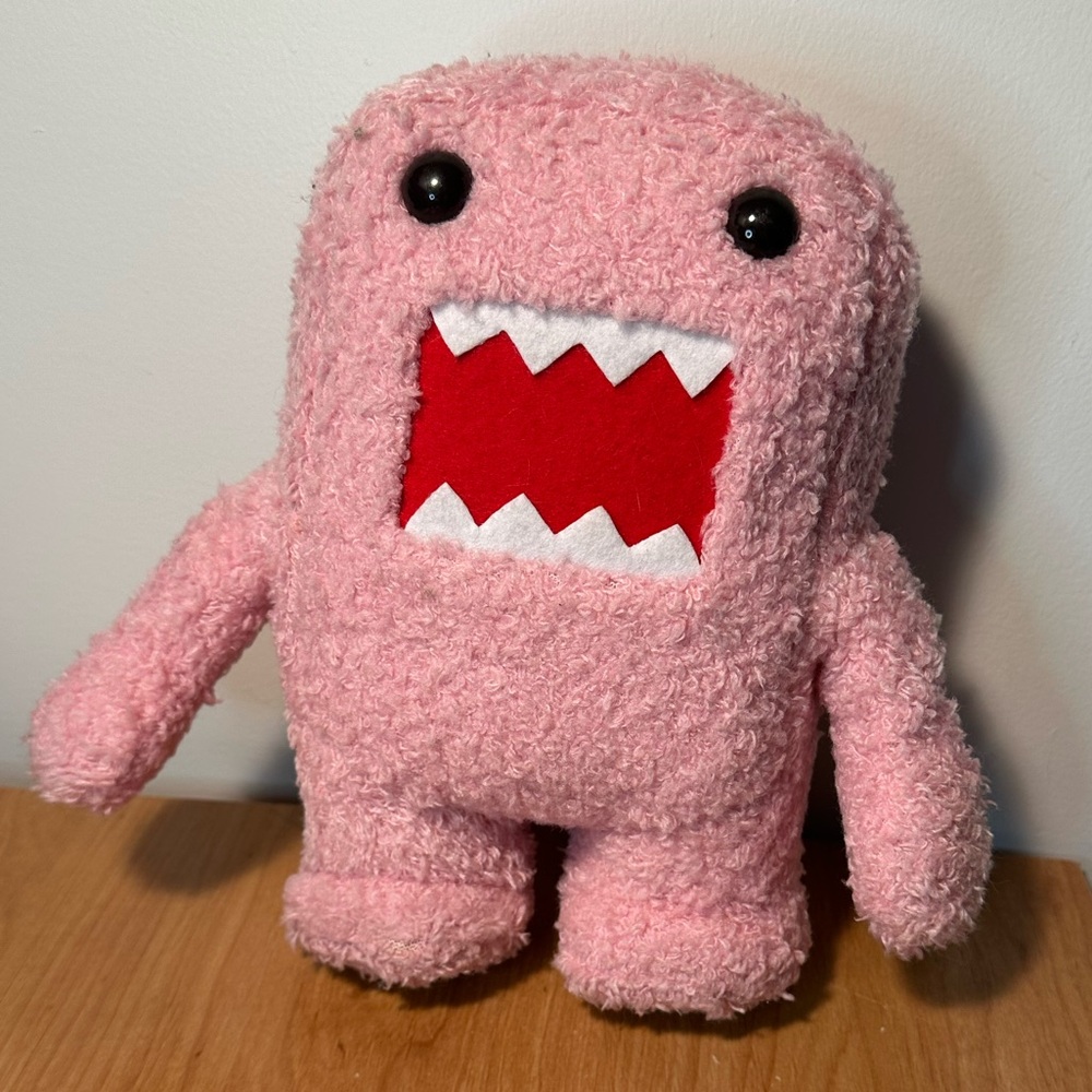 Domo-Kun pink plush Sekigichi Limited Edition